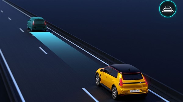 aktivna pomoć vozaču - Renault 5 E-Tech electric