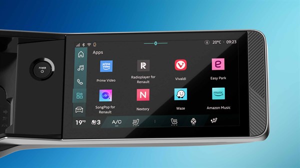 brojne aplikacije - Renault 4 E-Tech electric