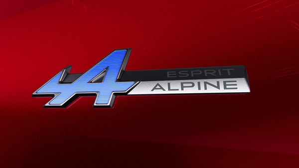oznaka esprit Alpine - Renault Clio E-Tech