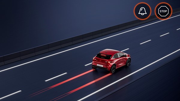 pomoć pri naglom kočenju - Renault Clio