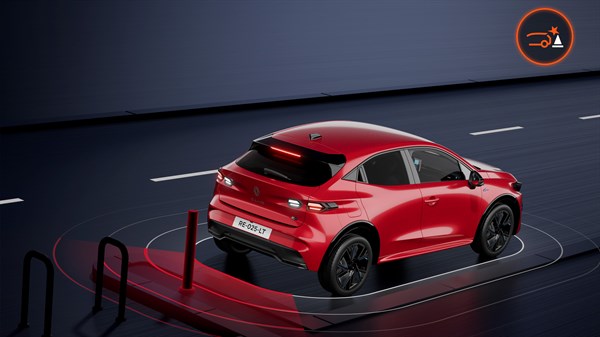 automatsko kočenje u vožnji unatrag - Renault Clio