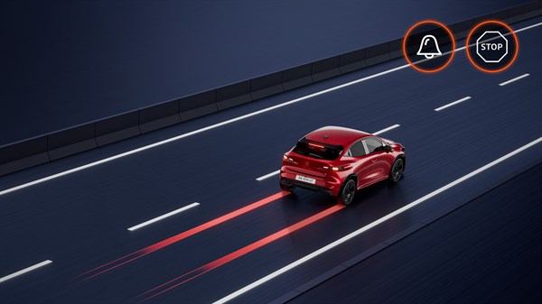 pomoć pri zaustavljanju u nuždi - Renault Clio