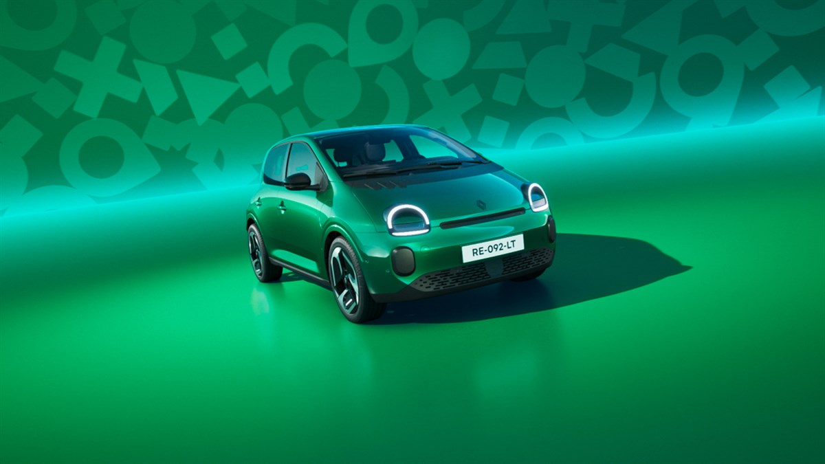 zelena absolute - Renault Twingo E-Tech electric