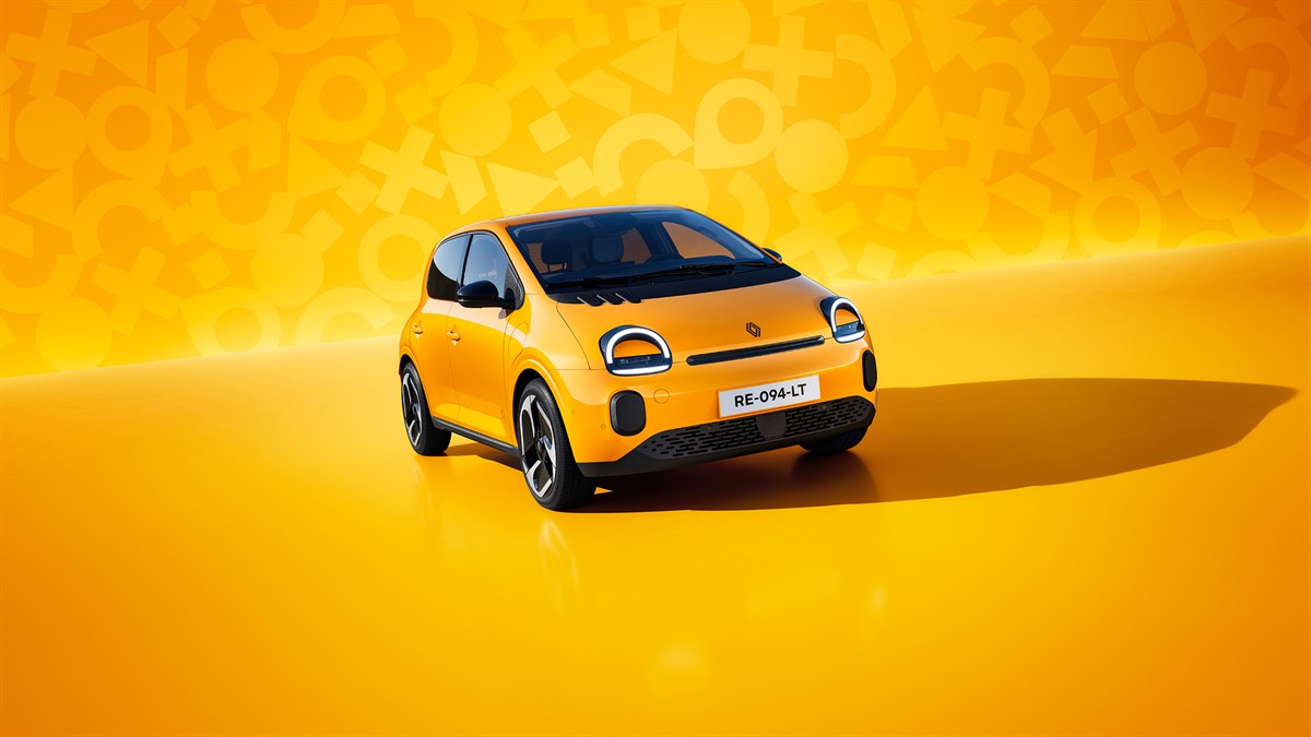 mango žuta - Renault Twingo E-Tech electric