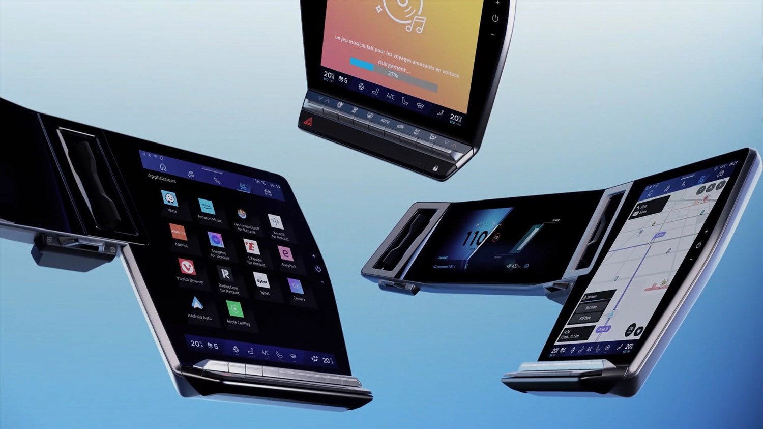 Renault Rafale E-Tech full hybrid - openR - multimedijani sistem