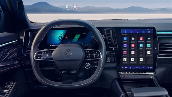 Renault Rafale E-Tech hybrid - Head-up Display