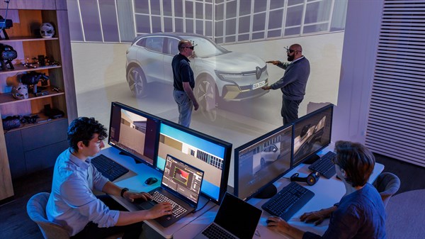 digitalni blizanac - Renault